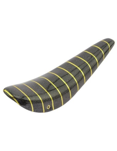 20 Banana Saddle Sparkle/Black W/Gold Stripe.